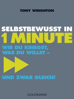 cover image of Selbstbewusst in 1 Minute